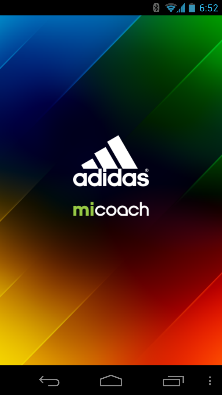 Adidas miCoach is my new fittness app 
