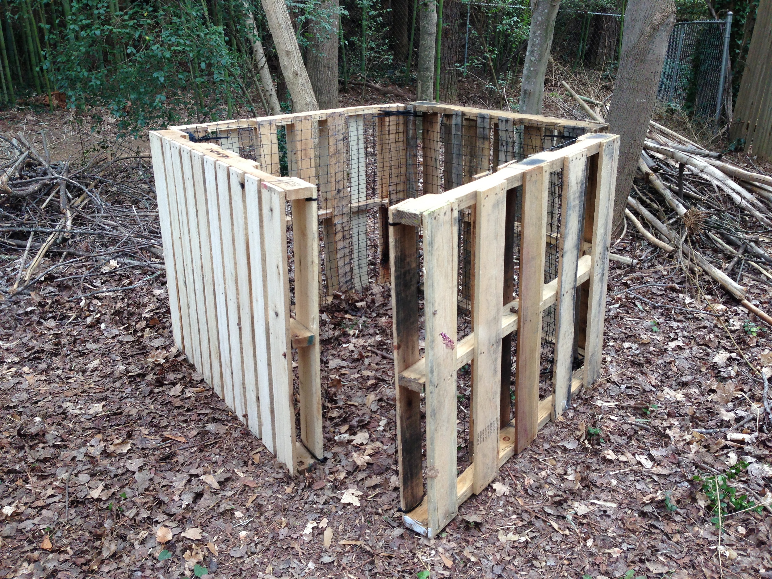 A gate opens to make turning and removal easier.