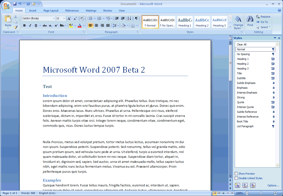 The Right Amount of Simple — Slugline Regarding Booklet Template Microsoft Word 2007