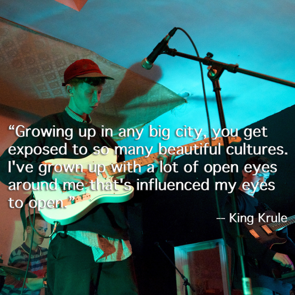King Krule live at Shea Stadium, Brooklyn, October 2011
