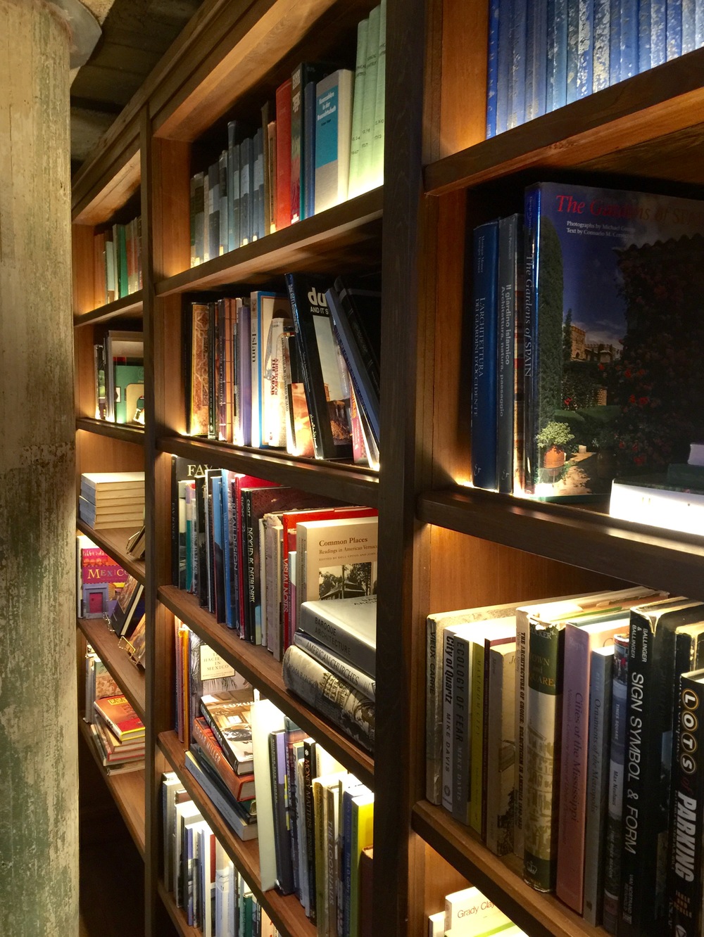 Bookshelves - The Library, Hotel Emma