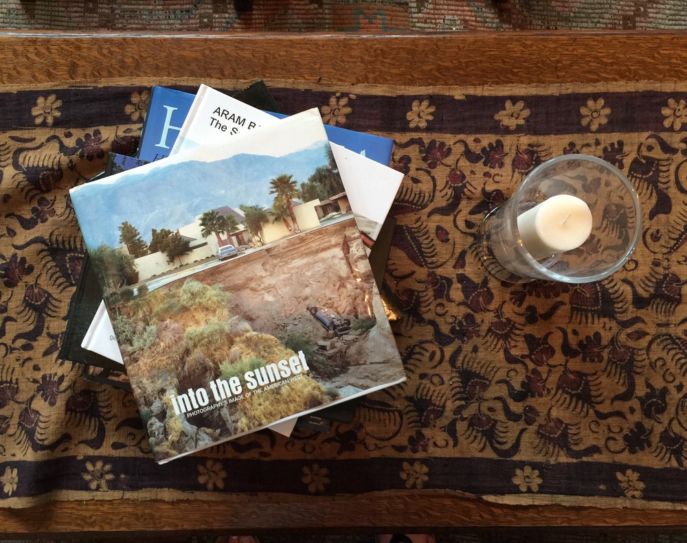 Books on coffee table - Hotel Emma Lobby