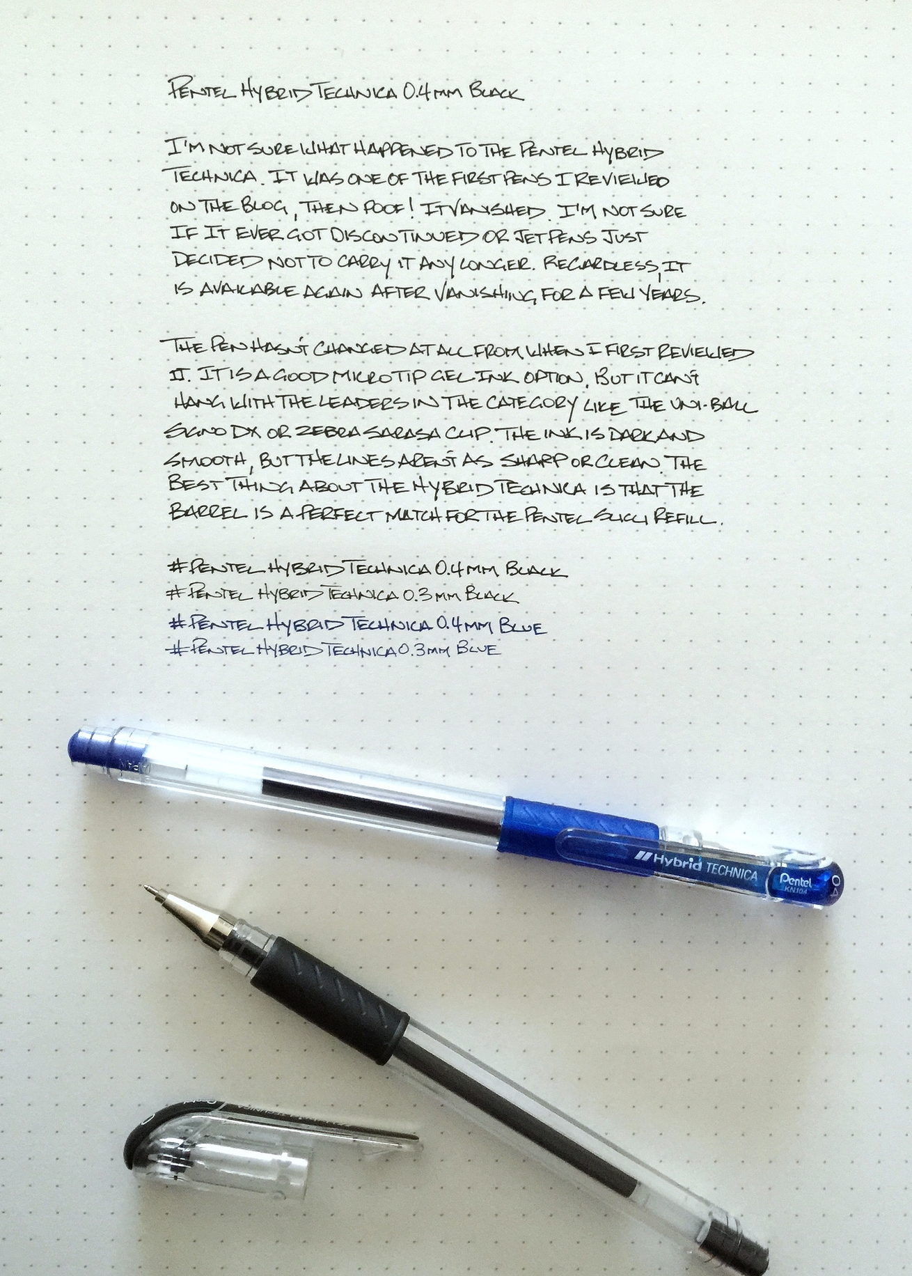 Uni-ball Signo 307 Gel Ink Pen Review — The Pen Addict