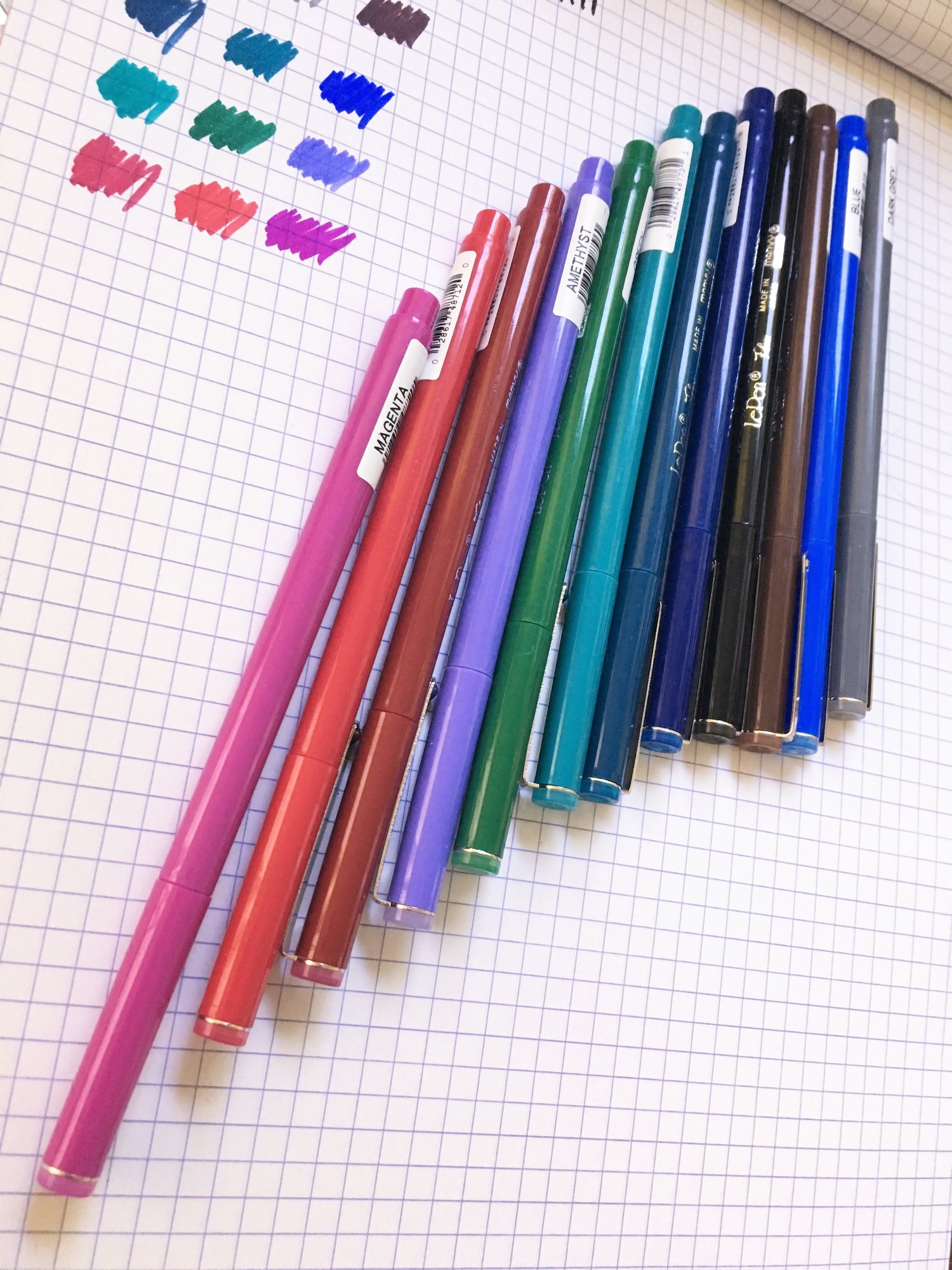 Marvy Le Pen Flex Brush Pen Review — The Pen Addict