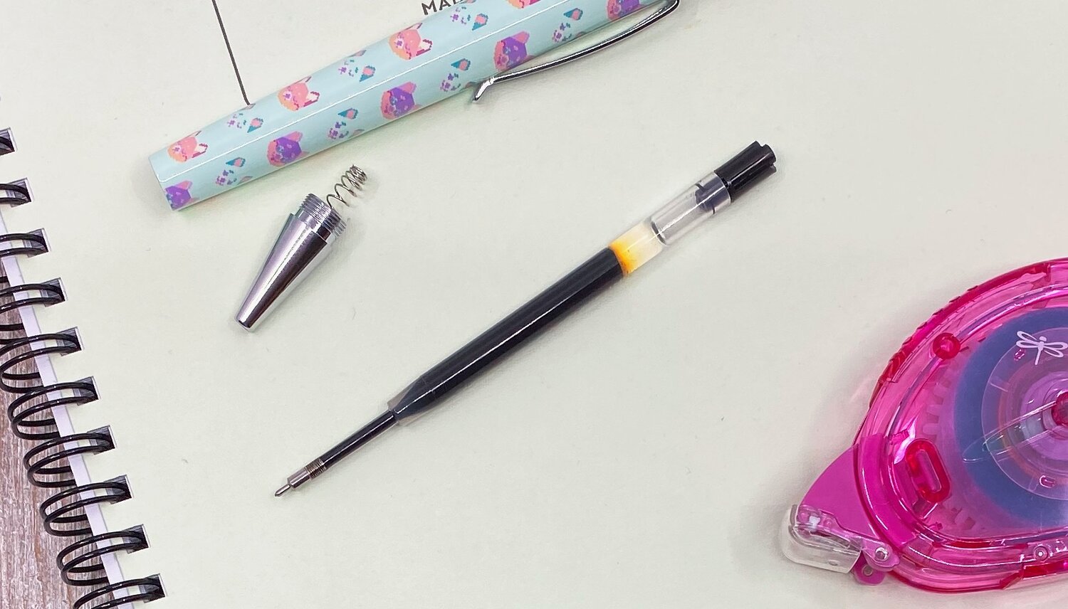 2 x Staedtler jumbo P 458 Parker Pen Compatible pen Refills Medium 