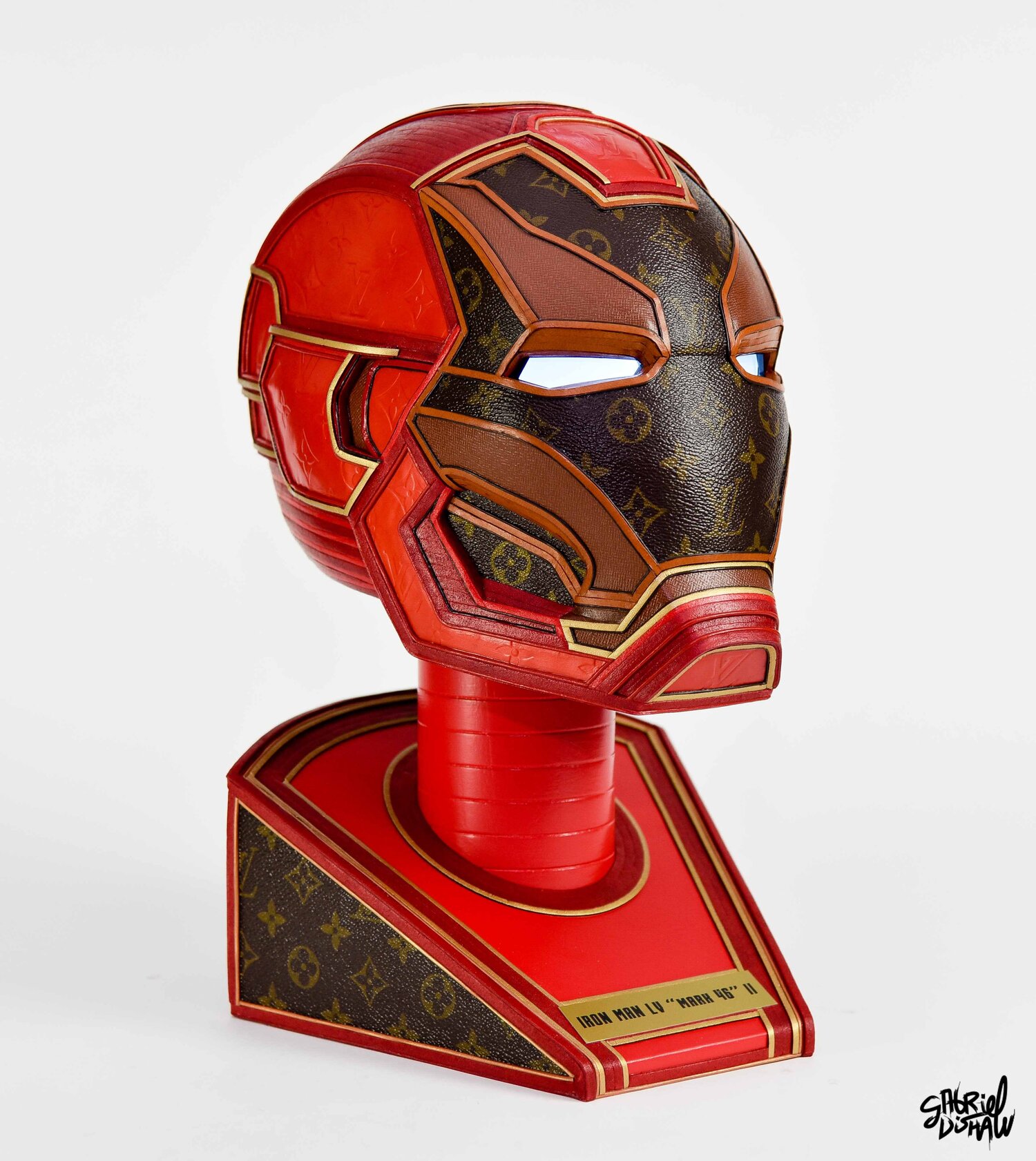 Louis Vuitton Iron Man mask for halloween 😍 Rate 1 to 100