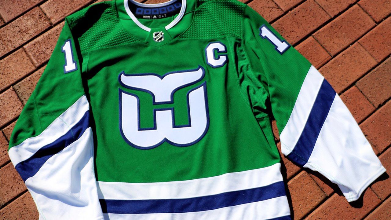 Hartford Whalers jersey for 2018-19 
