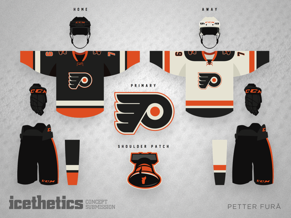Philadelphia Flyers Home Uniform Concept