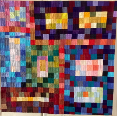 Color Block #1 - Quilt by Deborah Block