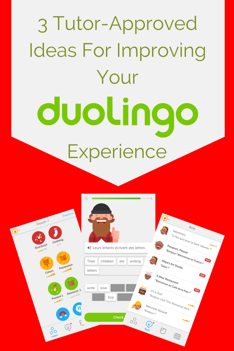 3 Tutor Approved Ideas For Learning A Language With Duolingo By