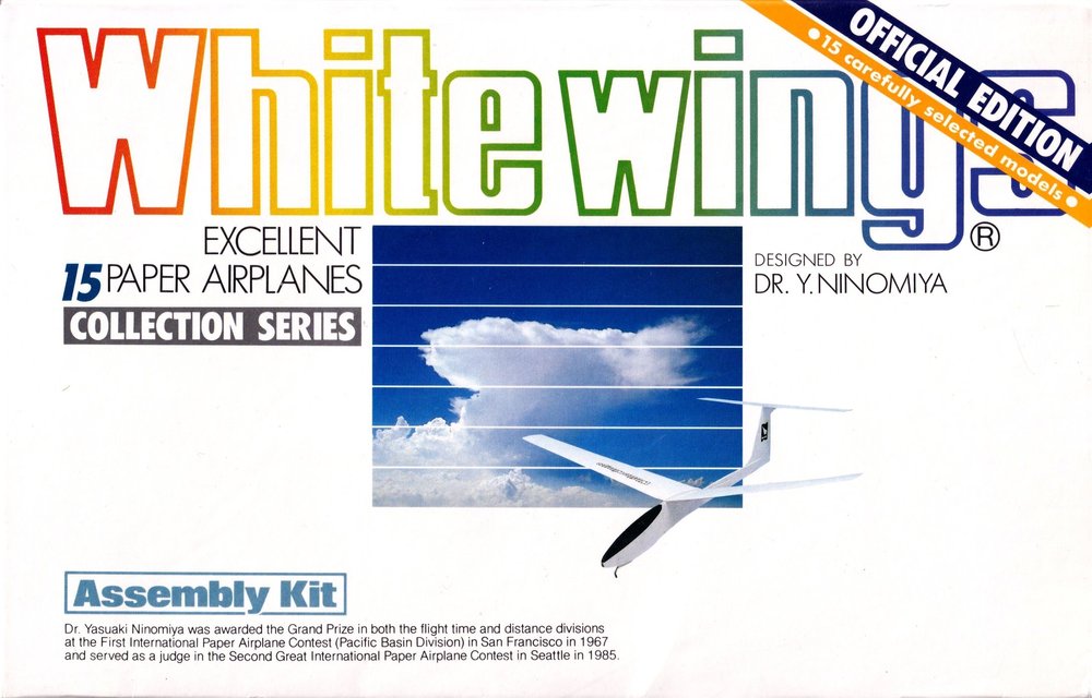 White Wings Authorized 15 Paper Airplanes 1986 AG1500 Complete Kit NOS for sale online