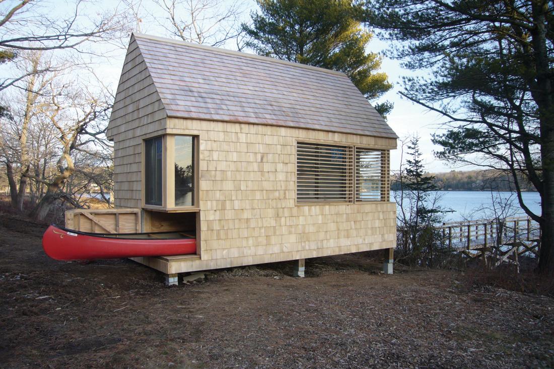 Tiny Boathouse Has A Canoe Storage Locker! — Traversing