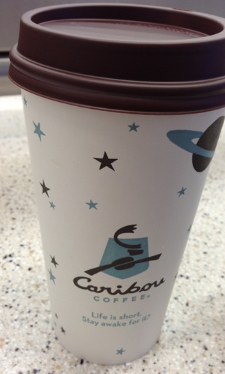 Large Mint Condition from Caribou Coffee