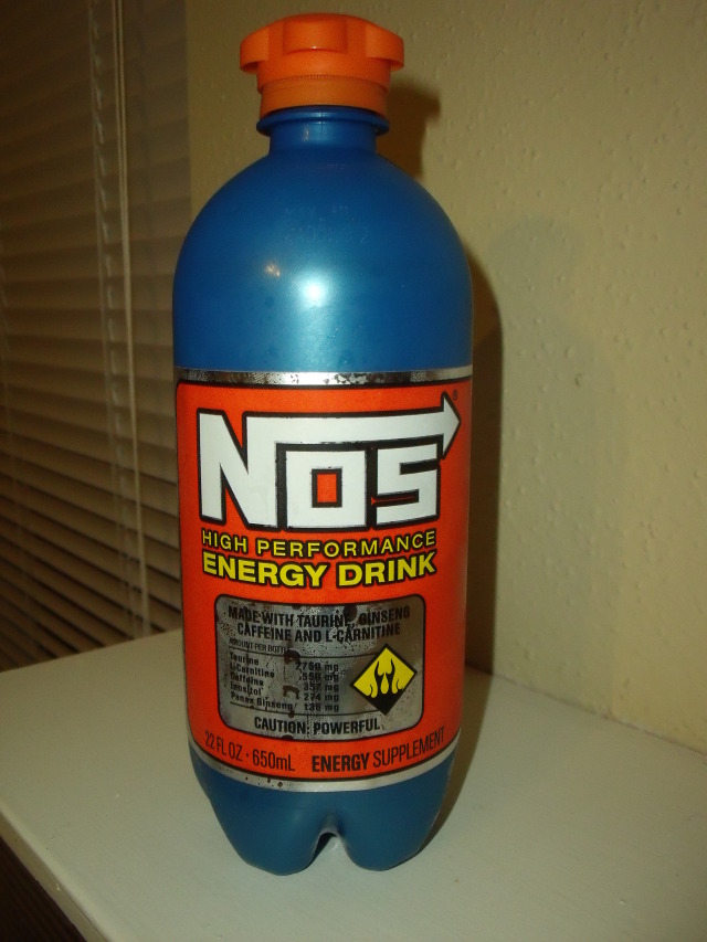NOS 14720NOS 2.5 lb Electric Blue Nitrous Bottle - Holley 