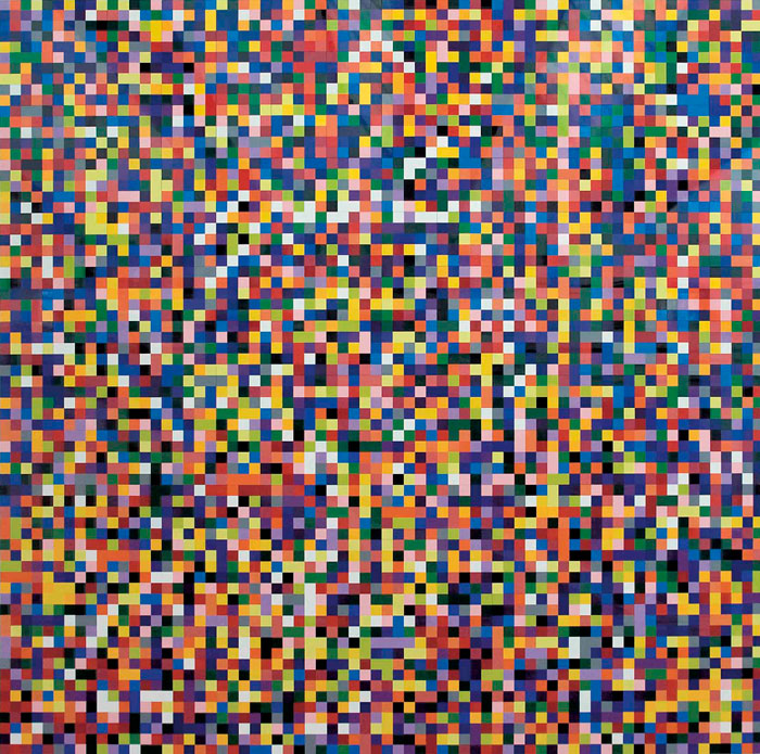 Gerhard Richter, 4900 Farben, 2007680 cm x 680 cmEnamel on Alu DibondCatalogue Raisonné: 902