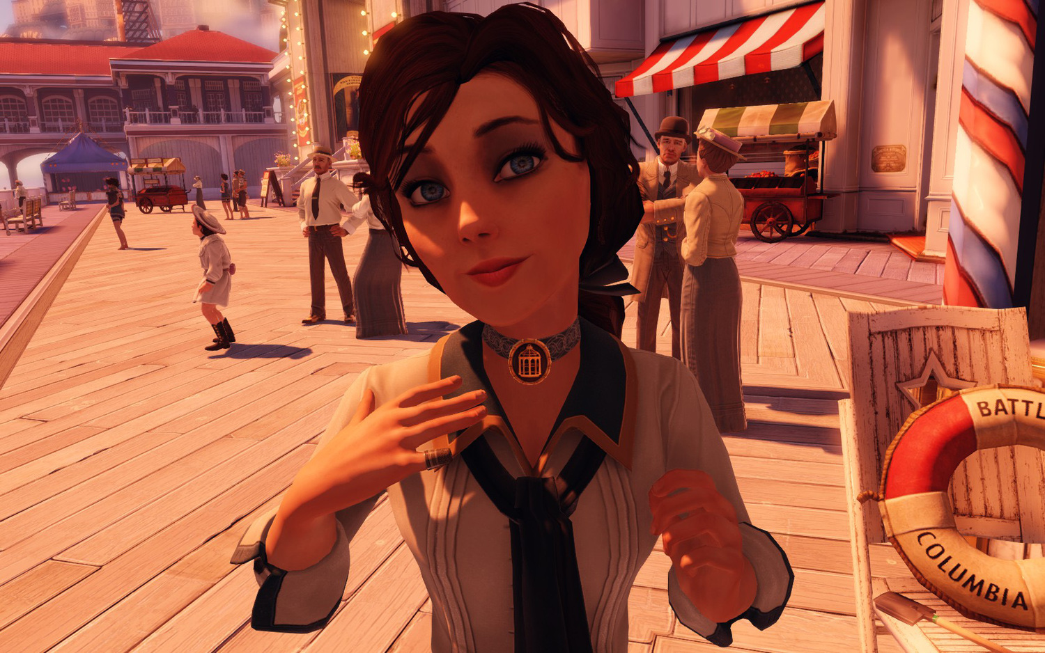 Animating BioShock Infinite's Elizabeth to foster emotional