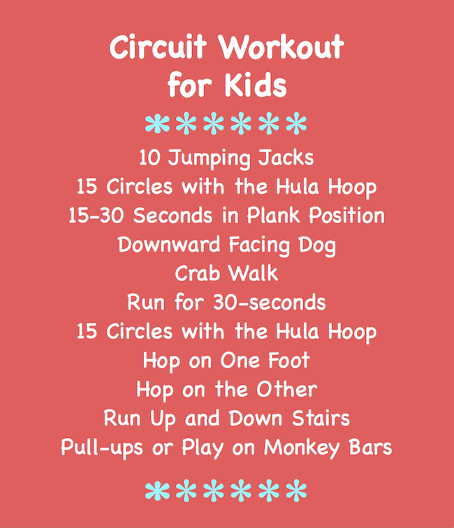 Circuit Workout for Kids