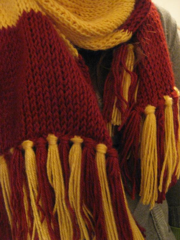 Crochet Tunisian Harry Potter Scarf Happy 15th Anniversary! — Lifted Geek