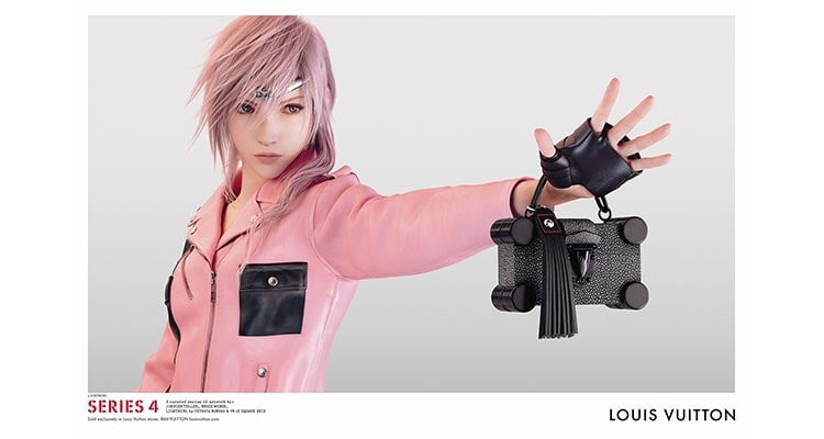 Geek It! Gaming / Fashion: Final Fantasy XIII's Lightning strikes a pose in  Louis Vuitton's campaign – C t r l + G e e k P o d