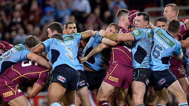 State of Origin once again the biggest TV event of the year. image source - News Corp