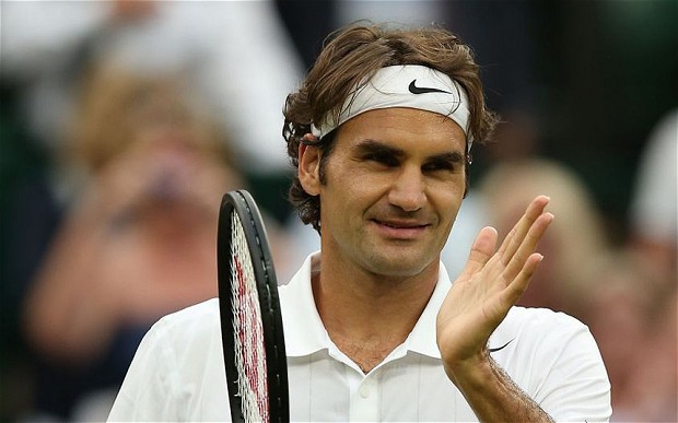 How many more years will fans watch Roger Federer at Wimbledon on Seven. image source - Telegraph.co.uk
