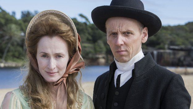 Mary Johnson, played by Genevieve O'Reilly, and the Reverend Stephen Johnson (Ewen Bremner). image - BBC Worldwide ANZ