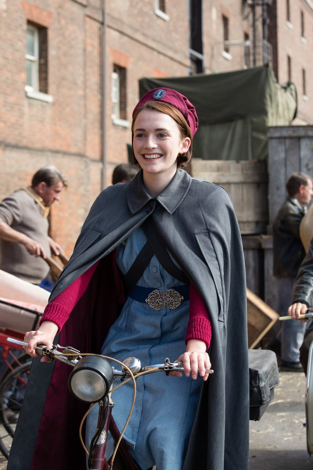 Charlotte Ritchie as nurse Barbara Gilbert in Call The Midwife. image - supplied/BBCWorldwideANZ