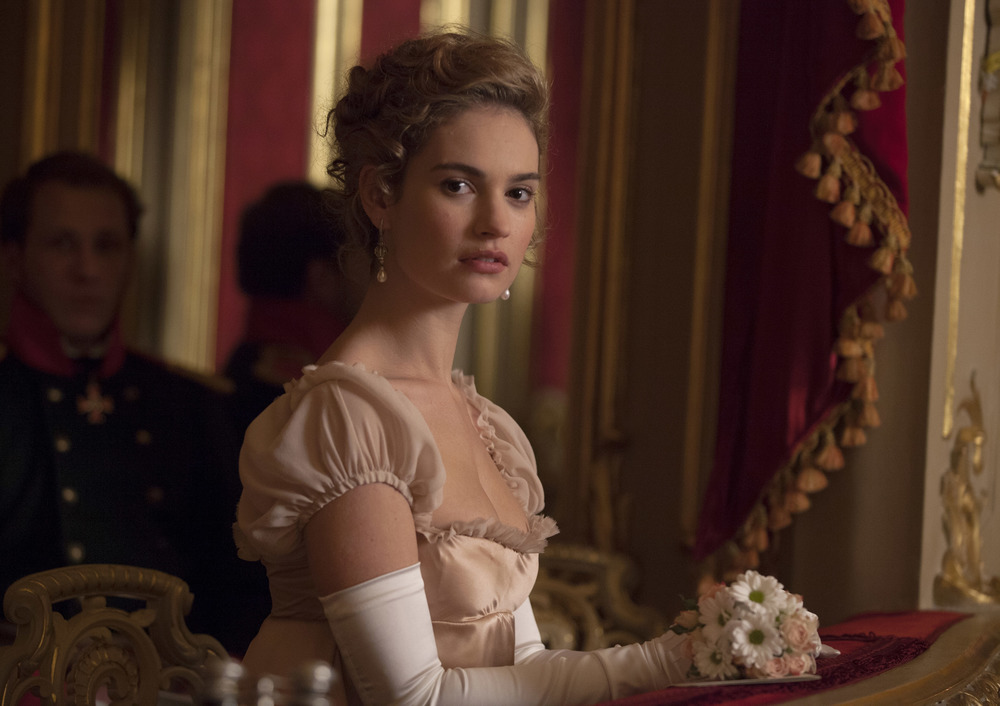 Lily James stars in War and Peace. image - supplied/BBCWorldwideANZ