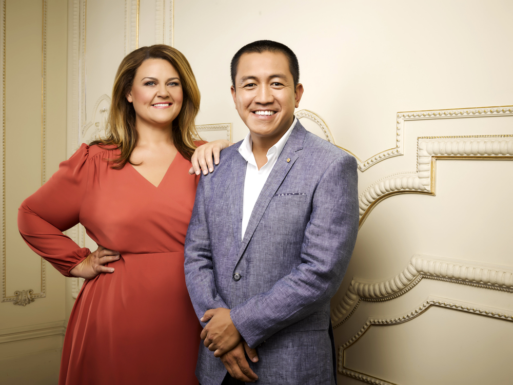 Chrissie Swan and Anh Do image - supplied/Ten
