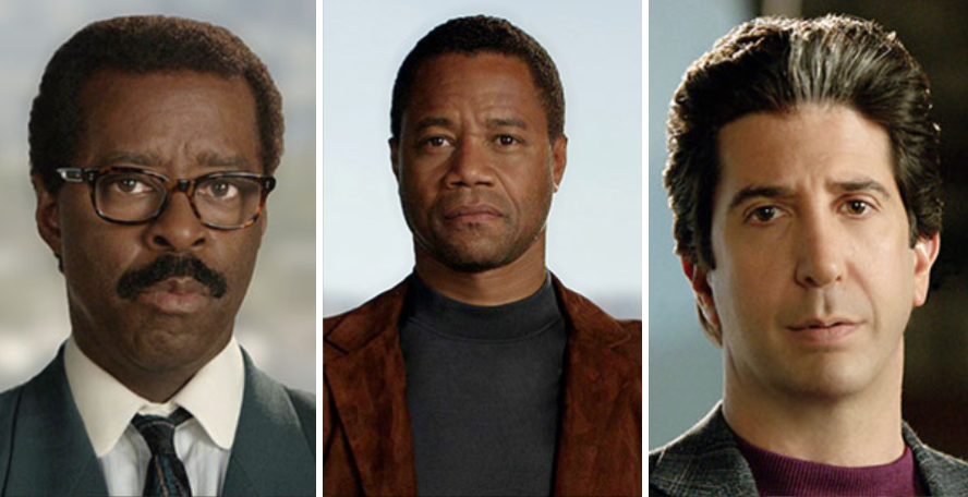 Courtney B. Vance, Courtney B. Vance and David Schwimmer star in The People V. O.J. Simpson.