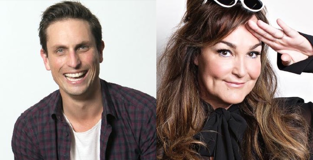 Cam Knight and Kate Langbroek.