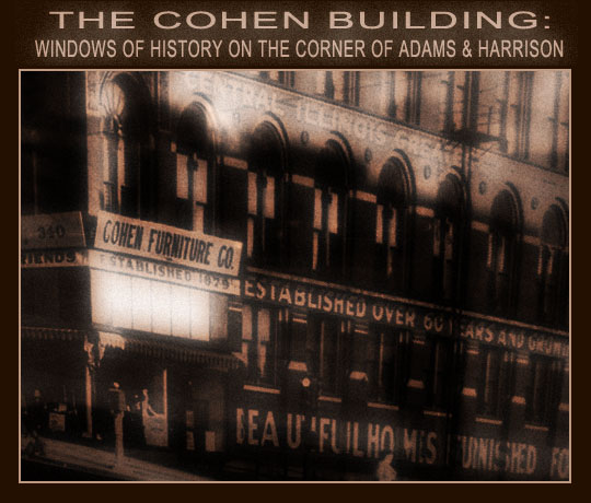The Cohen Building Windows Of History On The Corner Of Adams And