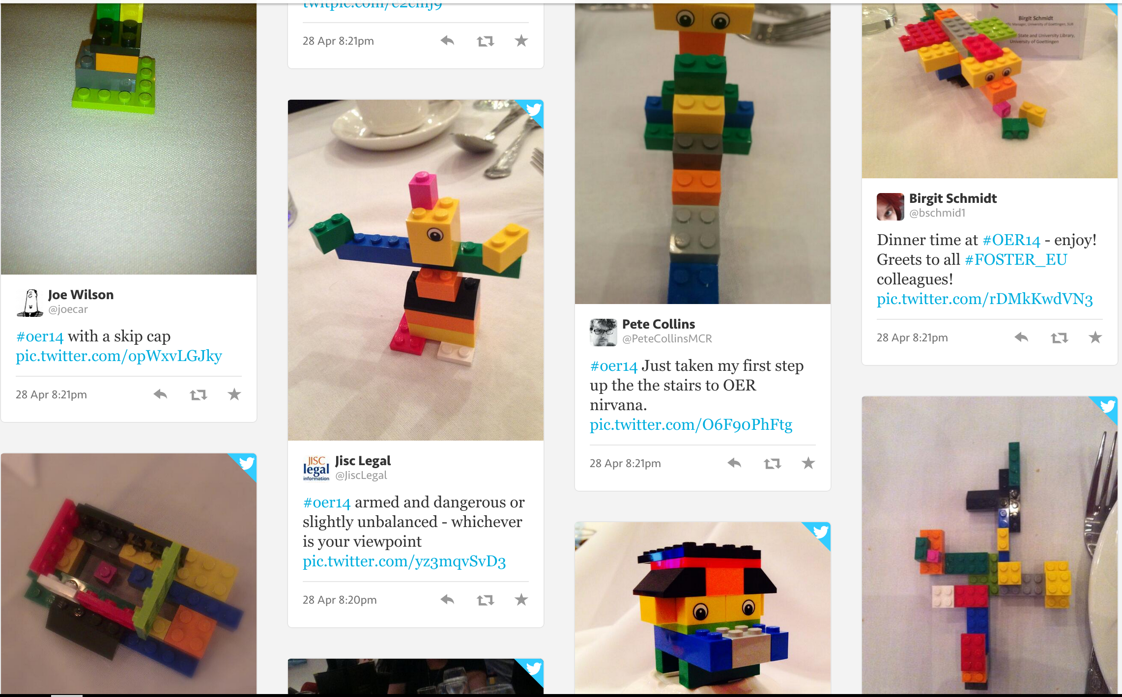 Lego Fun at #OER14