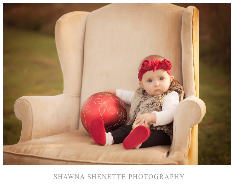 Massachusetts Photographer Baby Girl Family Photographs Outdoor Chair 9 Month Old Portraits