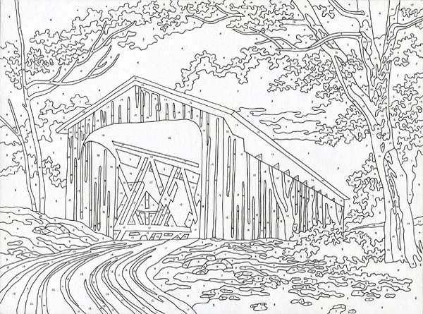 paint by numbers coloring pages - photo #49