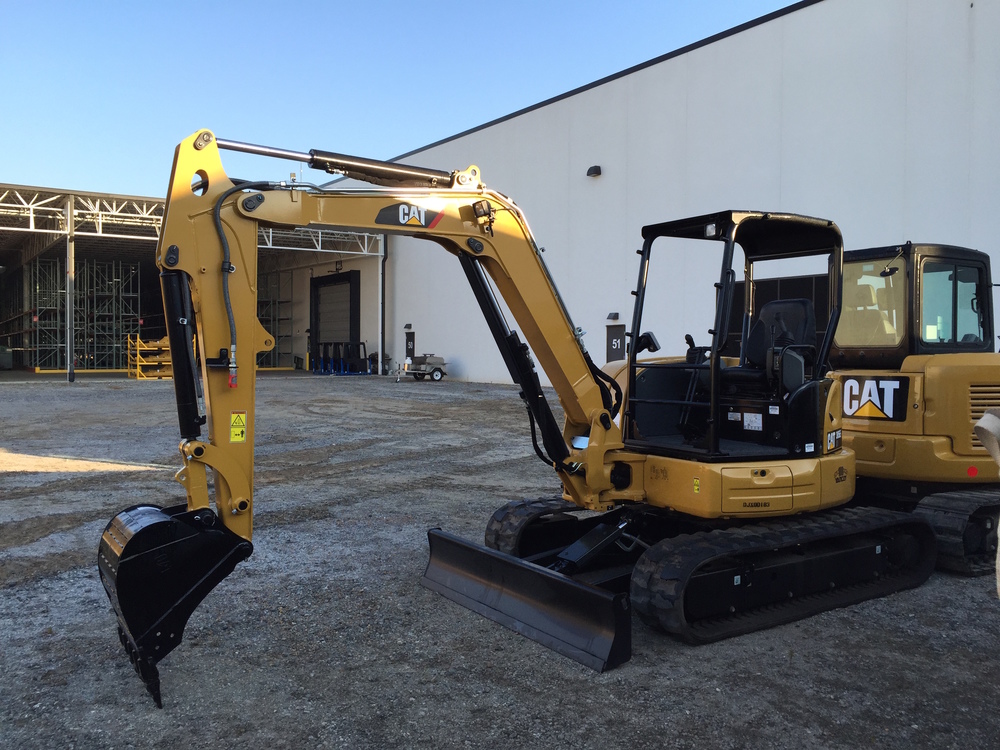 Nickell Rental Purchases First Commemorative Cat Mini Excavator Built
