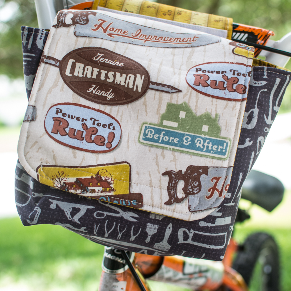 Bike Messenger Bag - Free Sewing Pattern!