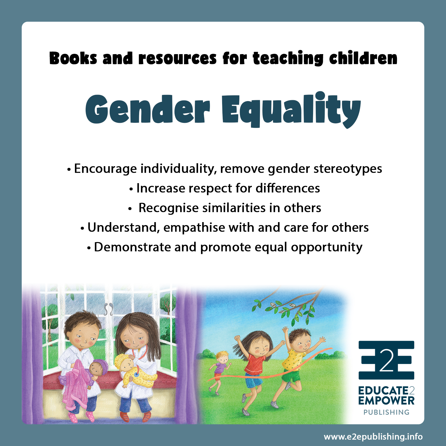 Teaching Children About Gender Equality Books And Resources