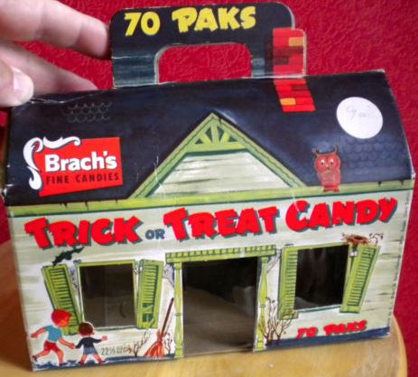 Vintage Brach's Trick or Treat Candy Halloween Haunted House Display Box —  Halloween Collector.com