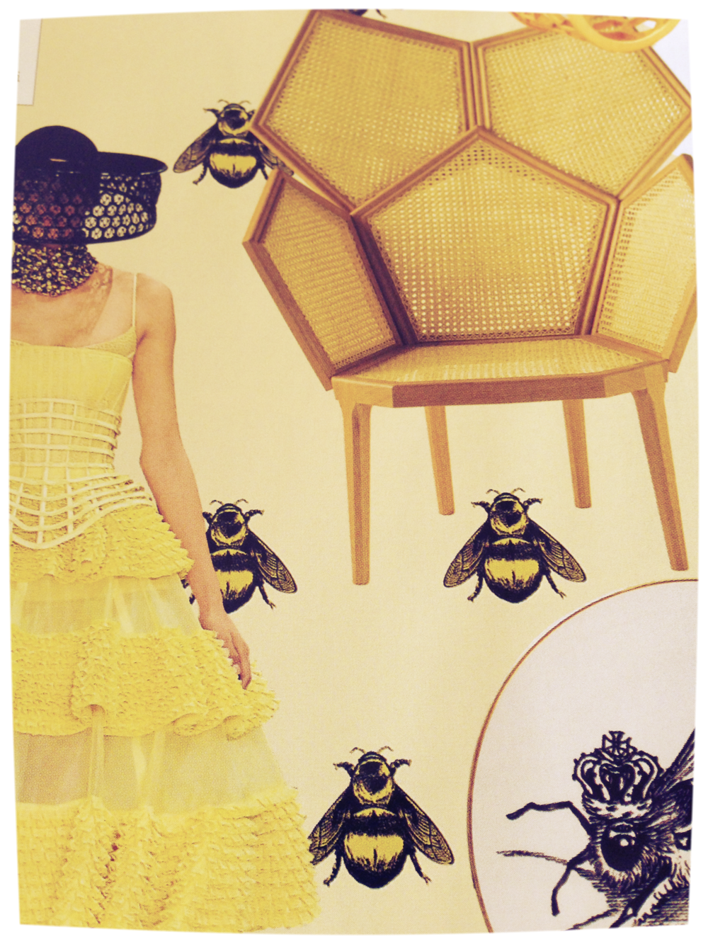 alexander mcqueen bee collection