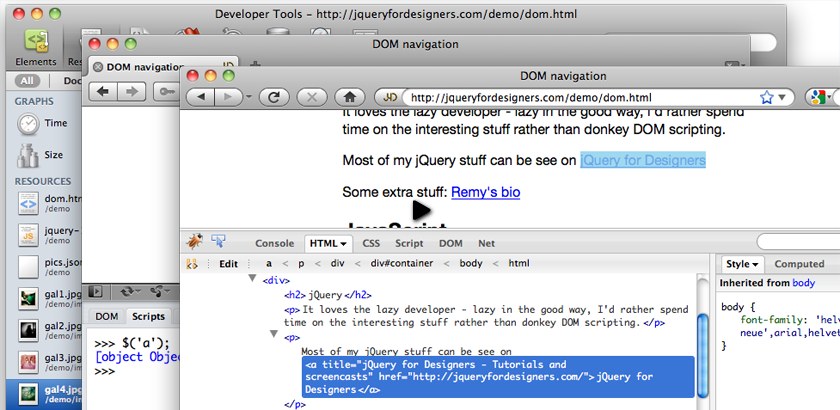 via jqueryfordesigners.com jQuery for Designers is a project that I’ve been meaning to get around to for about a year before the first post went live. Hopefully it will help serve the design community and bridge a little of the barrier to the funky interaction stuff. http://jqueryfordesigners.com/