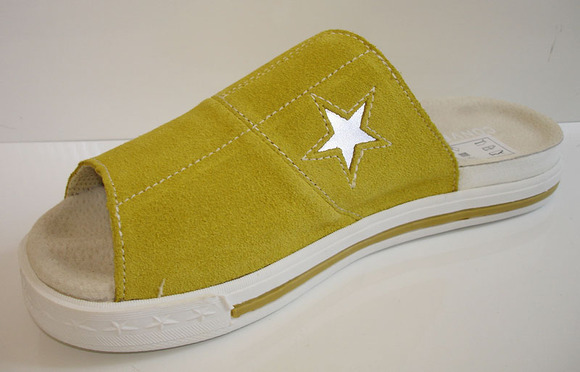 converse one star sandals slides