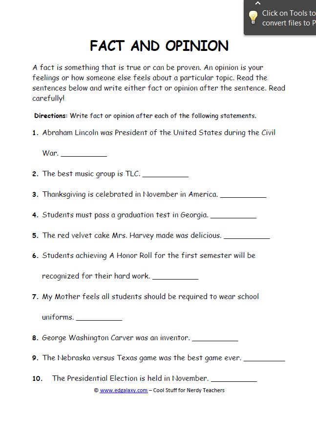 fact-and-opinion-worksheets-for-students-edgalaxy-cool-stuff-for-nerdy-teachers
