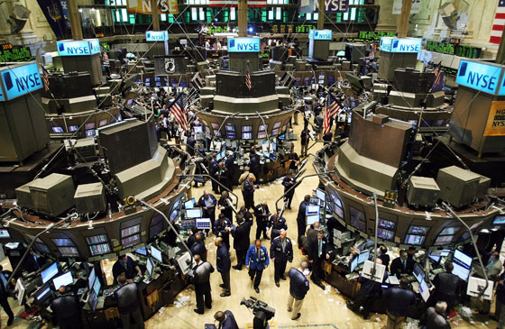 how does stock market trading floor work