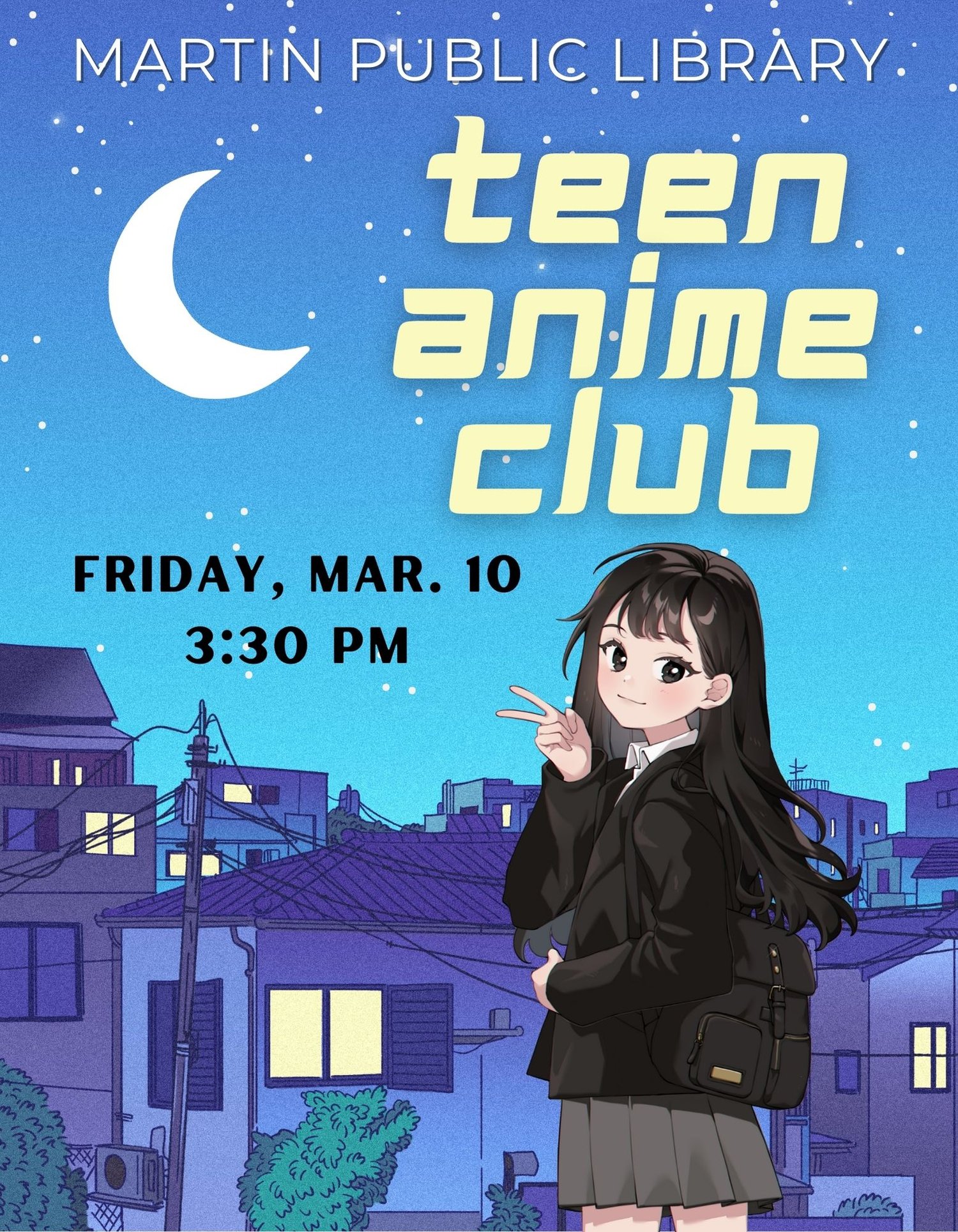 Anime Club — Martin Public Library