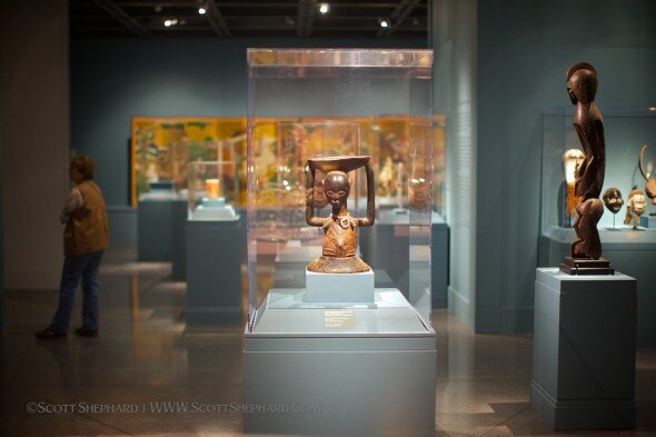 The African Gallery at the New Orleans Museum of Art by Scott Shephard