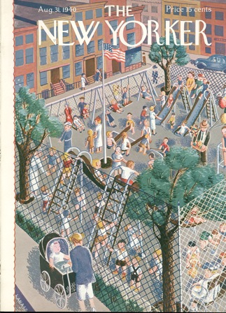 The New Yorker Cover, August 1940