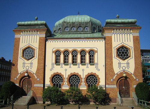 The synagogue of Malmo, Sweden. Credit: Wikimedia Commons.