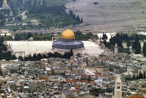 The Temple Mount. Credit: Wikimedia Commons.