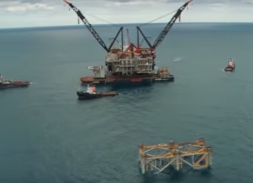 An Israeli offshore drilling rig. Credit: YouTube.